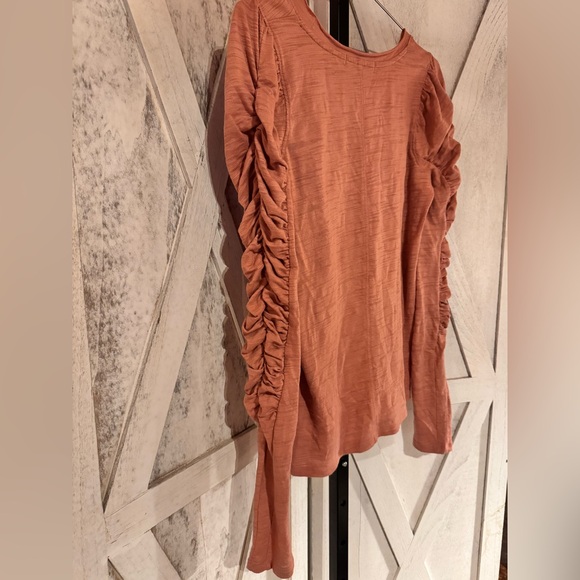 We The Free Dusty Pink Long Sleeve Top - Picture 6 of 6